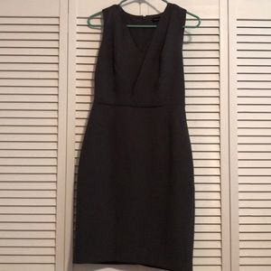 Banana Republic Knee Length Gray Dress